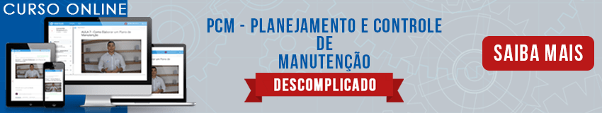 PCM PLANEJAMENTO E CONTROLE DE MANUTENÇÃO BANEER